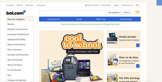 Wanneer je deze website vaker bezoekt zal de melding geminimaliseerd weergeven worden.