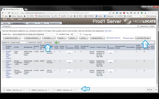 Adds a download logs button on WS1,WS2,ADP