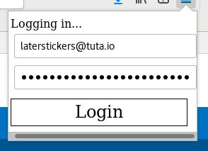 Upon first loading, enter your MyFitnessPal username and password, and click Login