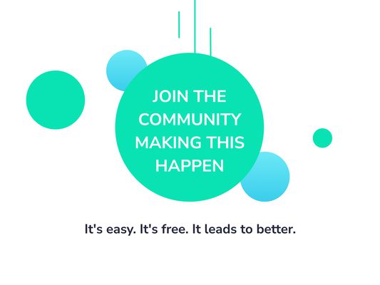 Join the community making this happen