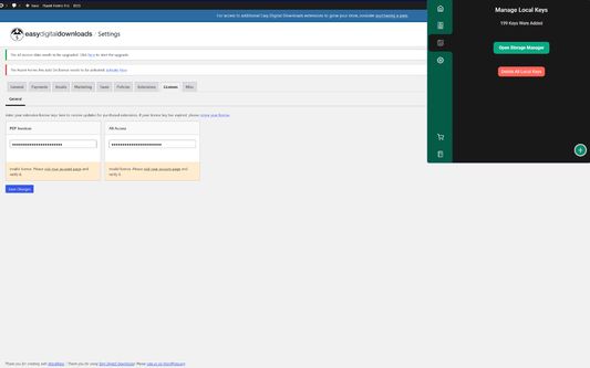 Storage Manager, unfortunately Firefox doesn't support chorme.identity and therefore we can' use remote Gsheets storage.