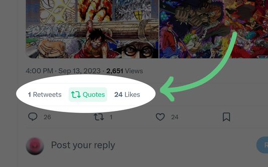 The plugin in Twitter white mode.