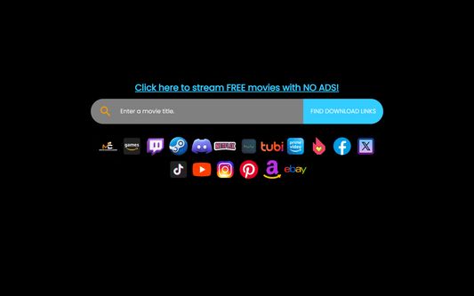 Movie Downloader download page