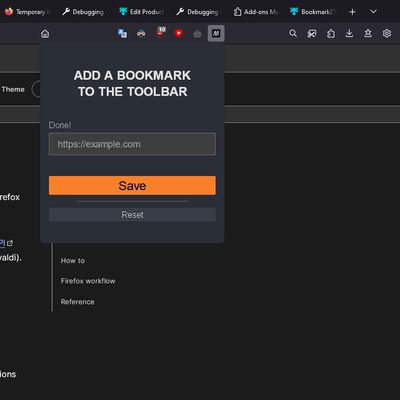 Hit the Save button. The extension icon will change to the favicon of the site you saved. Click this icon to open your favorite site on a new tab.