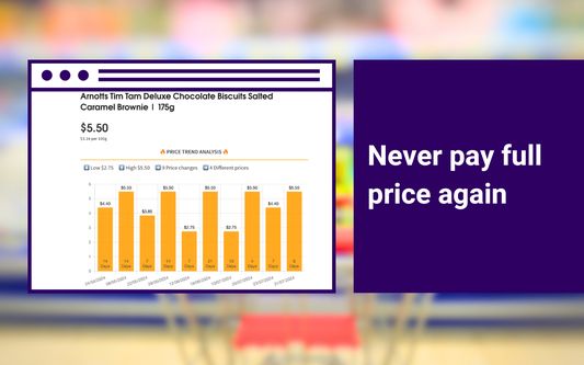 Never pay full price again
