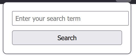 Search box