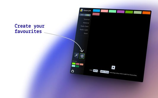 Create your favourites