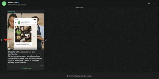 After collapsing, press the button to expand left panel. BUTTON WILL ONLY BE AVAILABLE ON HOVER.