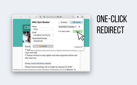 One-Click Redirect
