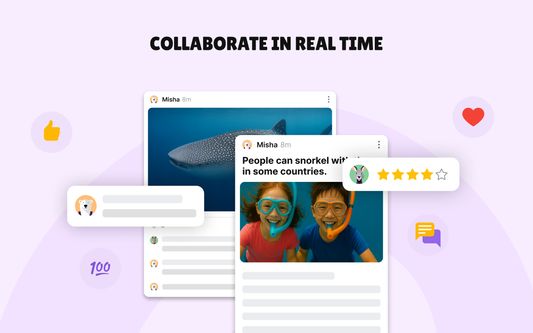Collaborate in real time!