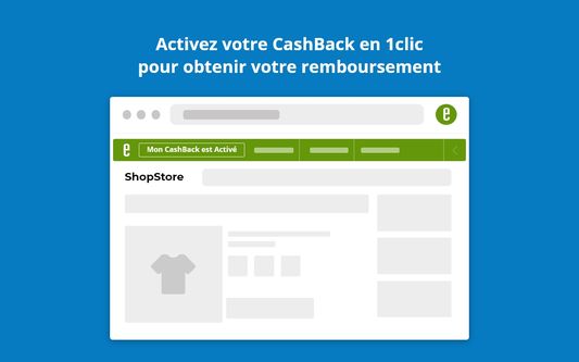 Sur les sites compatibles, lancez le testeur de codes et eBuyClub cherchera et appliquera le meilleur code promo en quelques secondes.