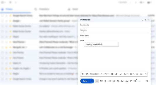 Suggested content from added options