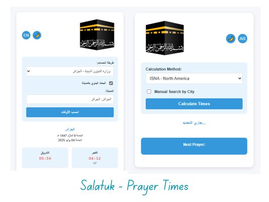 Salatuk - Prayer Times