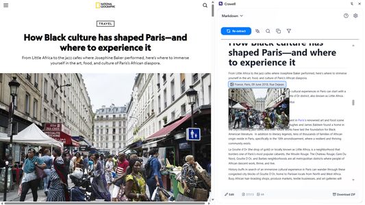Markdown Export: Save page content as clean, structured Markdown for effortless editing or sharing.