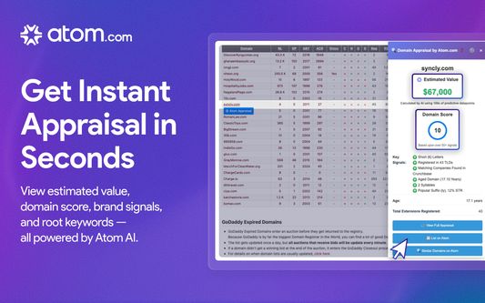 Get instant appraisal in seconds!