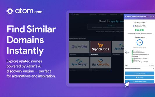 Find similar domains instantly!