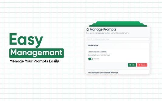 Prompt Library - Organize, save and manage prompts for every AI agent.