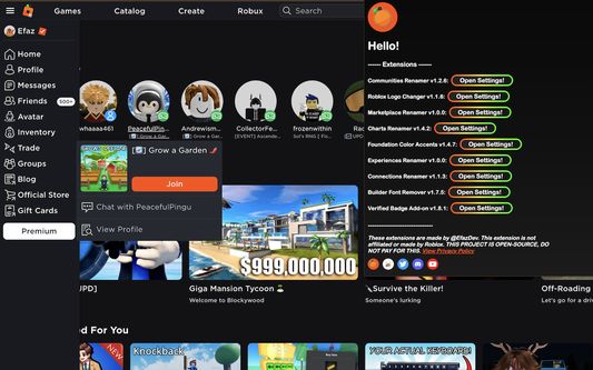 Main Home Page Example